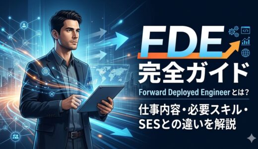FDEとは？Forward Deployed Engineerの仕事内容・必要スキル・SESとの違いをわかりやすく解説