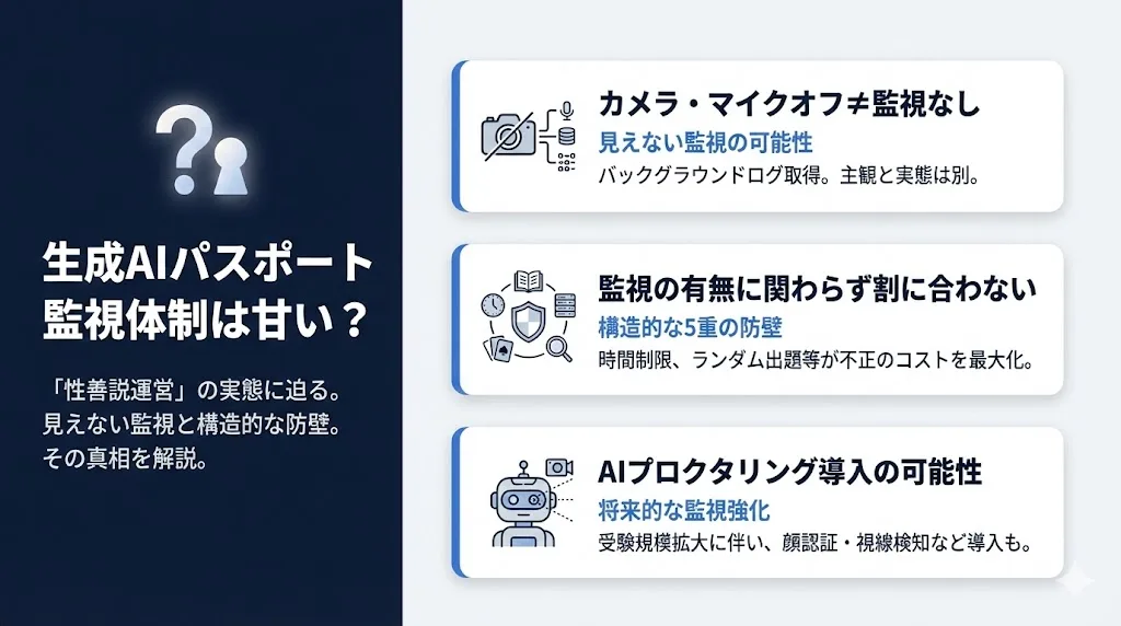 生成AIパスポートの監視体制は甘い?「性善説運営」の実態に正面から答える