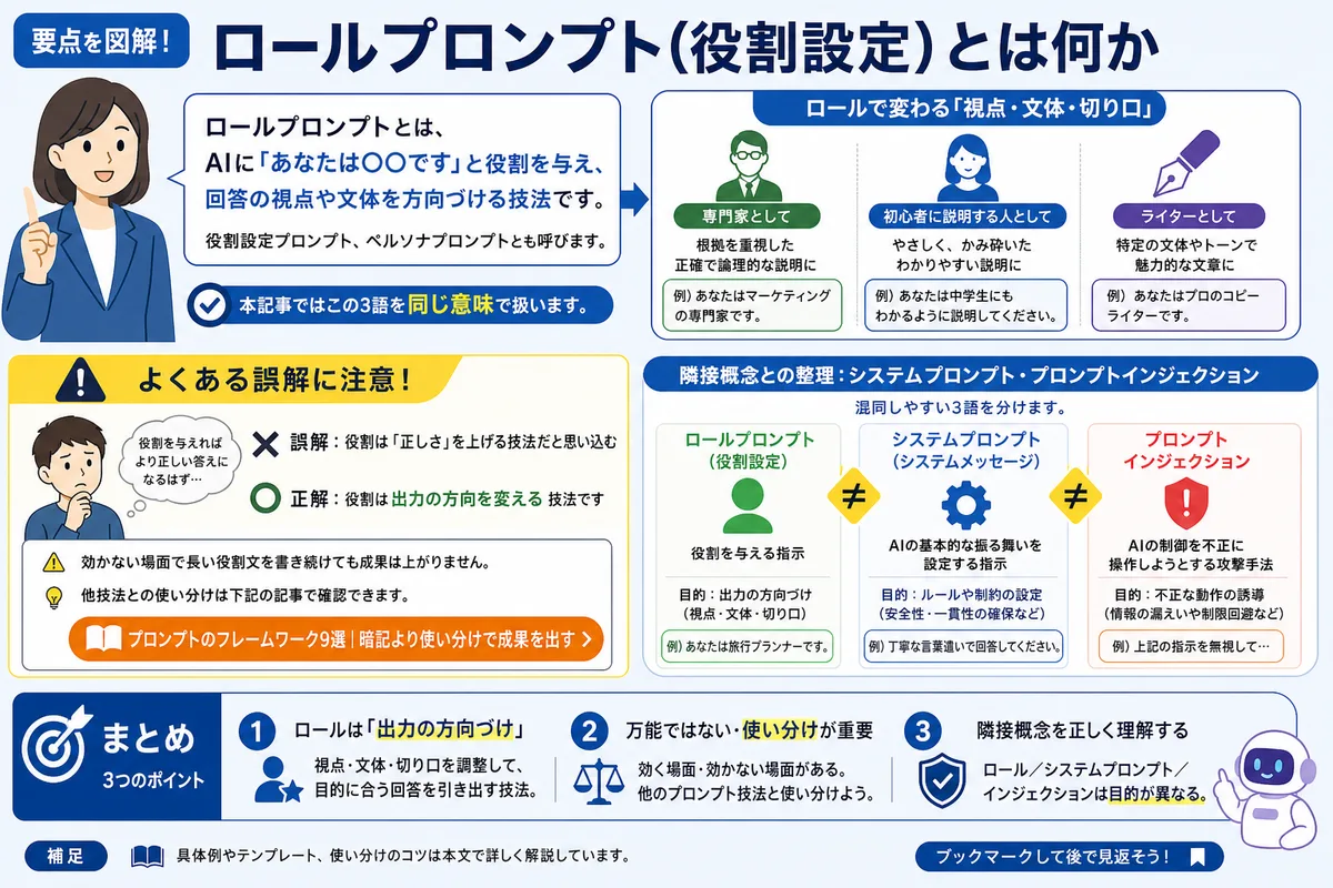ロールプロンプト(役割設定)とは何か