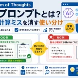 Program of Thoughtsプロンプトとは?計算ミスを消す使い分け